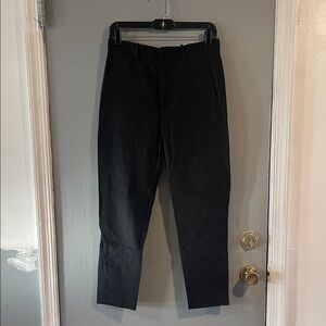 Isabel‎ Marant Etoile Linen Blend Black Ankle Pants EU 36